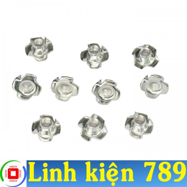 Ốc tán chấu bắt loa gỗ đai ốc bắt loa M5 ( 10 con )